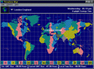 Time Zone Map screenshot